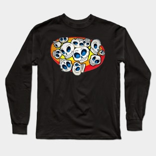 Skulls! Long Sleeve T-Shirt